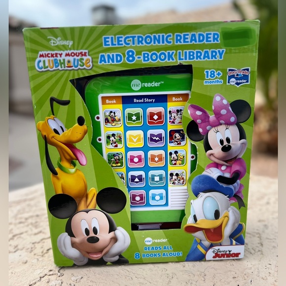 Disney Other - Disney Mickey Mouse Clubhouse Electronic Me Reader Story Reader 8-book Boxed Set